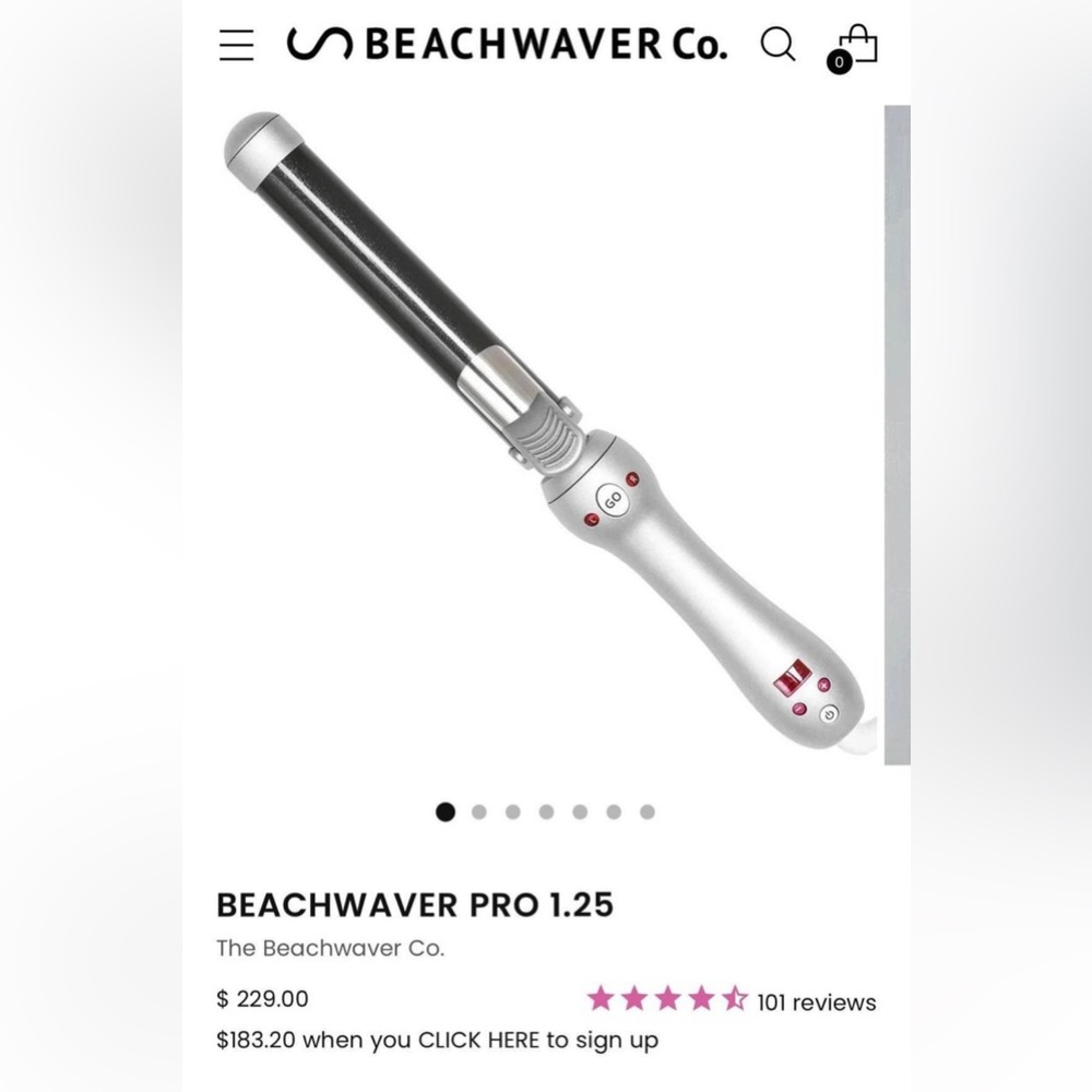 Beachwaver pro 1.25